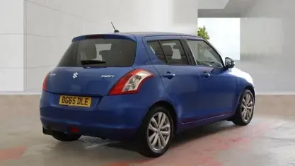 Used Suzuki Swift SZ4 94 HP (69 kW) 2015 Blue Hatchback