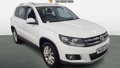 White Used 2015 VW Tiguan Match SUV | £8,495 (Fair price)