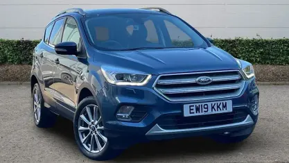 Used Ford Kuga Titanium 120 HP (88 kW) 2019 Blue SUV
