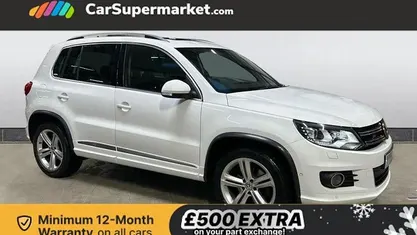 White Used 2014 VW Tiguan R-line SUV | £11,197 (Fair price)
