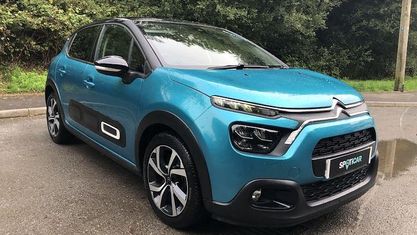 Usado Citroën C3 PureTech 83 CV (61 kW) 2022 Azul Utilitario