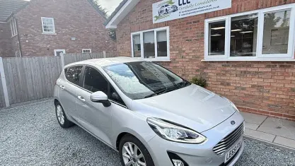 Used Ford Fiesta Titanium 101 HP (74 kW) 2020 Silver Hatchback