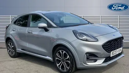 Used Ford Puma ST-Line 125 HP (91 kW) 2020 Silver SUV
