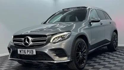 Used Mercedes GLC250 AMG line 204 HP (150 kW) 2016 Grey SUV