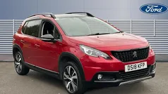 Red Used 2017 Peugeot 2008 GT-line SUV | £8,089 (Good price)