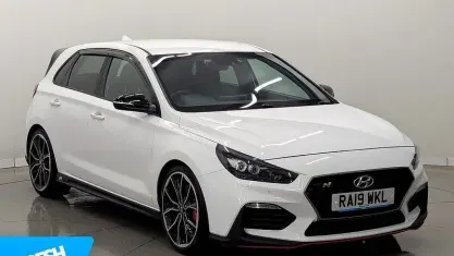 Used Hyundai i30 N Performance 280 HP (205 kW) 2019 White Hatchback