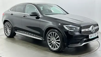Used Mercedes GLC300 AMG Line Premium 245 HP (180 kW) 2021 Black SUV