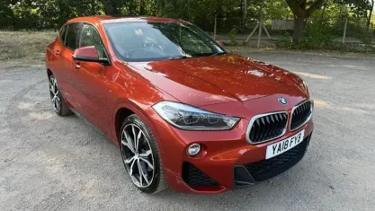 Used BMW X2 M Sport 190 HP (139 kW) 2018 Orange SUV