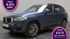 Blue Used 2020 BMW X3 M Sport SUV | £23,950 (Good price)