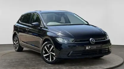 Used VW Polo Match 95 HP (69 kW) 2024 Black Hatchback