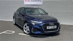 Navarra blue Used 2022 Audi A3 S-Line Sedan | £20,990 (Fair price)
