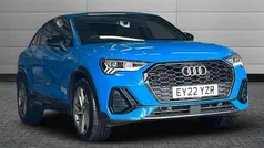 Turbo blue Used 2022 Audi Q3 Black Edition SUV | £28,495 (Fair price)