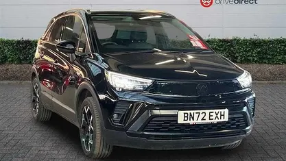Used Vauxhall Crossland Ultimate 131 HP (96 kW) 2023 Black SUV