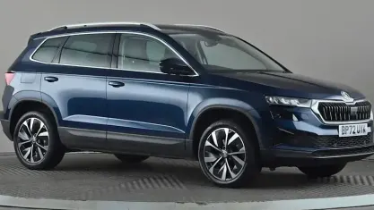 Gebraucht Skoda Karoq SE L 150 PS (110 kW) 2023 Blau SUV