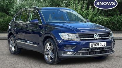 Używany VW Tiguan Match 150 KM (110 kW) 2019 Niebieski SUV