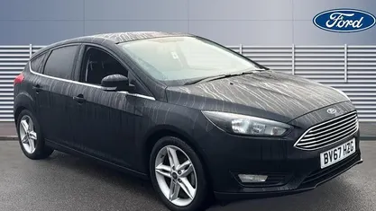 Black Used 2017 Ford Focus Zetec Hatchback | £7,500 (Fair price)