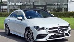 White Used 2022 Mercedes CLA250 AMG Line Premium Plus Sedan | £28,000 (Fair price)
