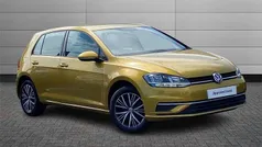 Yellow Used 2017 VW Golf VII SE Hatchback | £12,095 (Fair price)