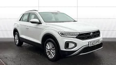 White Used 2023 VW T-Roc Life SUV | £18,993 (Fair price)