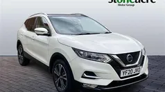 White Used 2020 Nissan Qashqai N-Connecta SUV | £12,490 (Good price)