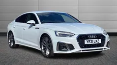 White Used 2021 Audi A5 Sportback S-Line Hatchback | £25,450 (Fair price)