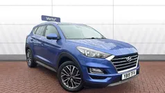 Blue Used 2019 Hyundai Tucson Premium SUV | £13,664 (Fair price)