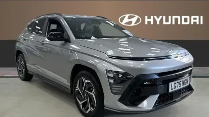 Used Hyundai Kona N Line 137 HP (100 kW) 2025 Silver SUV