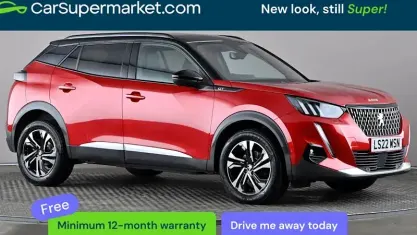 Second-hand Peugeot 2008 GT 131 CP (96 kW) 2022 Roșu SUV