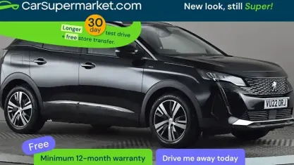 Second-hand Peugeot 3008 Allure Premium 224 CP (164 kW) 2022 Negru SUV