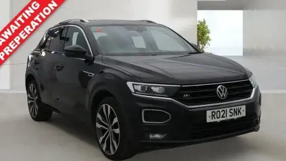 Used VW T-Roc R-line 150 HP (110 kW) 2021 Black SUV