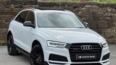 White Used 2017 Audi Q3 Black Edition SUV | £14,495 (A bit pricey)