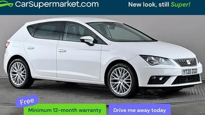 Used Seat Leon SE Dynamic 116 HP (85 kW) 2020 White Hatchback