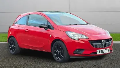 Used Vauxhall Corsa 75 HP (55 kW) 2019 Red Hatchback