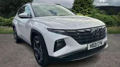 White Used 2021 Hyundai Tucson Premium SUV | £17,899 (Fair price)