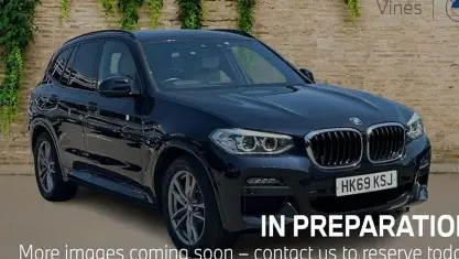 Used BMW X3 M Sport 190 HP (139 kW) 2019 Black SUV