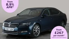 Blue Used 2018 Skoda Superb Hatchback | £14,954 (Fair price)