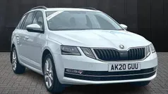 White Used 2020 Skoda Octavia SE L Estate | £14,782 (Fair price)