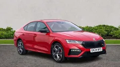 Red Used 2024 Skoda Octavia vRS Hatchback | £25,995 (Fair price)