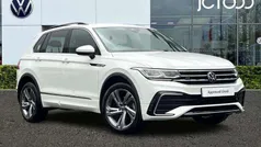 White Used 2023 VW Tiguan R-line Edition SUV | £28,689 (Fair price)