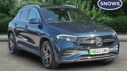 Used Mercedes EQA250 AMG line 139 kW (190 HP) 2022 Blue SUV