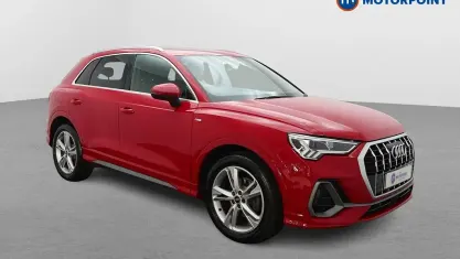 Used Audi Q3 S-Line 150 HP (110 kW) 2021 Red SUV