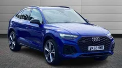 Blue Used 2022 Audi Q5 Sportback Comfort SUV | £34,550 (Fair price)