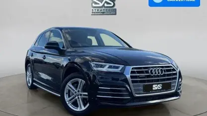 Usado Audi Q5 S-Line 252 CV (185 kW) 2018 Negro SUV