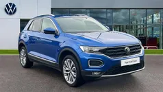 Blue Used 2021 VW T-Roc SEL SUV | £16,769 (Fair price)