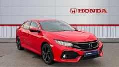 Red Used 2017 Honda Civic SR Hatchback | £10,133 (Fair price)