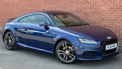 Used Audi TT S-Line 230 HP (169 kW) 2016 Blue Coupe