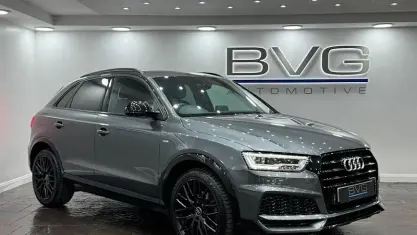 Używany Audi Q3 Black Edition 150 KM (110 kW) 2018 Szary SUV