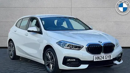 White Used 2024 BMW 118 Sport Line Hatchback | £19,993 (Super price)