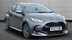 Grey Used 2023 Toyota Yaris Hybrid Design Hatchback | £17,201 (Fair price)