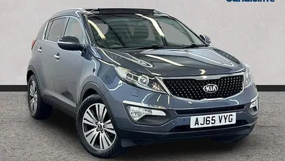 Used Kia Sportage 116 HP (85 kW) 2015 Blue SUV